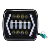 Faros Delanteros Led De 5x7 X 6 Pulgadas Ford Jeep Cherokee