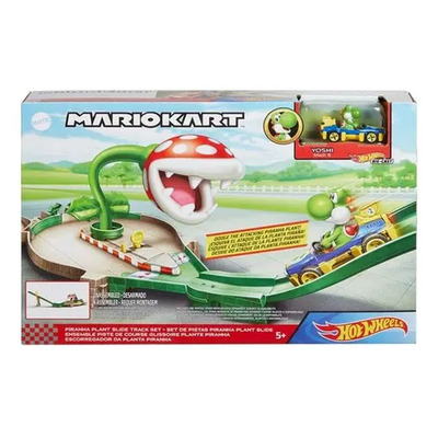 Pista de Juguete Hot Wheels Niveles Circuito Con Obstáculos Y Lanzador 1:64, Set De Carreras Conexible, Para Niños De 5 Años En Adelante | Meses sin interés