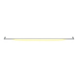 Tubo Cabideiro Led Com Sensor De Presença 470mm-850mm Branco