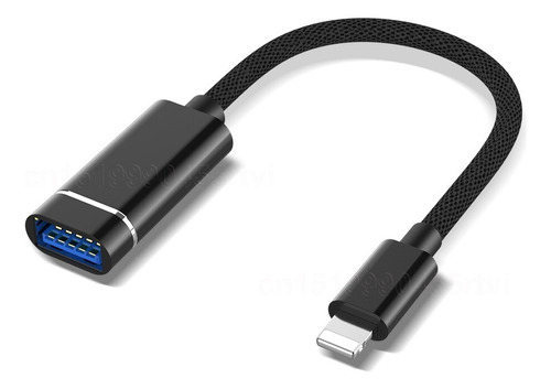 Adaptador Otg De Datos Usb Conector Lightning Para iPhone 