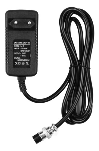 Adaptador De Corriente Universal De 100 A 240 V, 4 Pines, 23