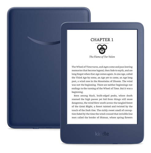 Kindle 2022 11 Gen E-reader 16gb 6  Negro Y Azul