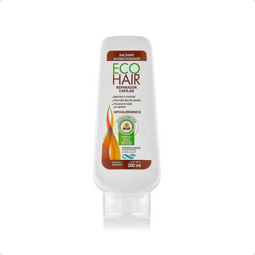Eco Hair Bálsamo Acondicionador Reparador Capilar 200ml