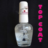 Base Top Coat Ultra Brillo S/ Cabina Manicuría Uñas Esculpid