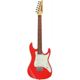 Guitarra Electrica Ibanez Azes31vm Vermilion Color Rojo