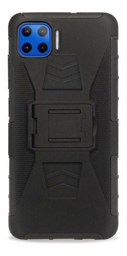 Funda Case Moto + Mica Completa Rudo Clip Protector Motorola