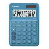 Calculadora De Escritorio Casio 12 Dig Solar Ms-20uc Oficina Color Jade - Ms-20uc-bu