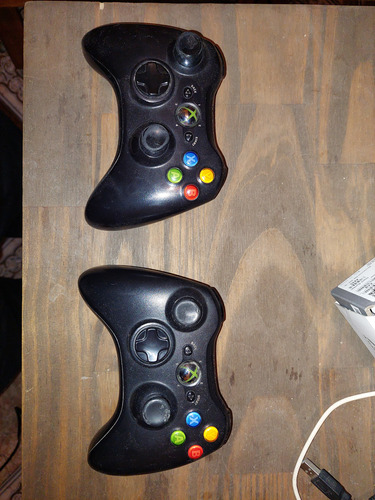 Joystick Xbox 360 Color Negro Original X2