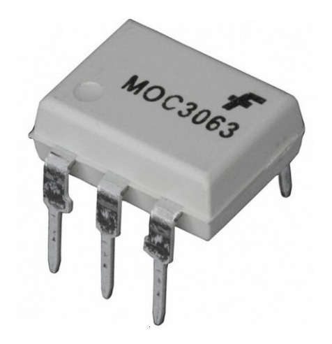 Moc3063 Opto Triac 600v 5ma Cruce Por Cero X 5 Unidades