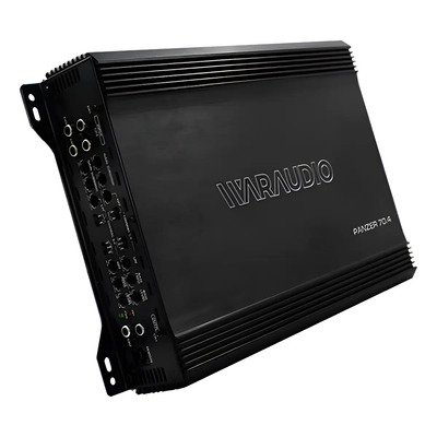 Amplificador 4 Canales  Para Medios Waraudio Panzer70.4 | Meses sin interés