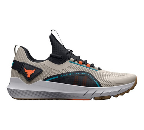 Tenis Under Armour Project Rock Bsr 3 Gris/naranja