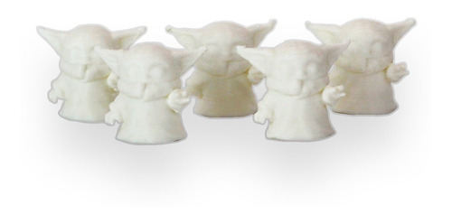 Lote 100 Figuras Grogu Baby Yoda Para Rosca De Reyes