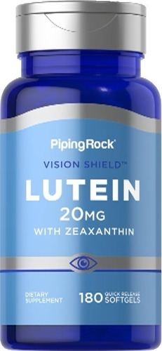 Luteína Lutein Zeaxantina 20mg 180 Softgels Cod. 148