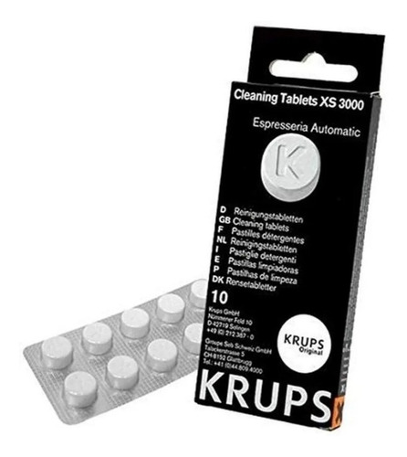 Pastillas De Limpieza Para Cafeteras Krups Xs3000 Ea90,ea82