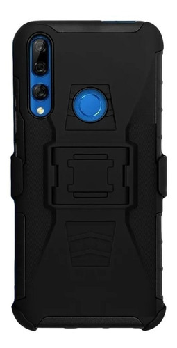 Funda Protector Uso Rudo + Mica Huawei Y6 Y7 Y9 P Smart 2019