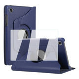 Mica + Funda Giratoria Para Lenovo Tab M8 4ta Gen Tb-300