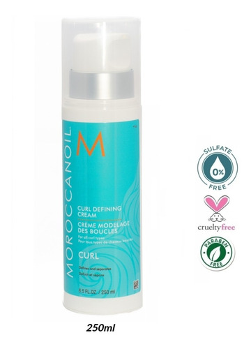 Original Crema Moldeadora De Rizos Moroccanoil 250ml Capilar