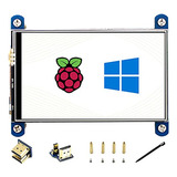 Pantalla Táctil Hdmi 4puLG Para Raspberry Pi 4 B/3 B/2 B -