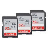 Tarjeta De Memoria Sandisk Ultra Sdhc Uhs-i De 32 Gb, Paquet