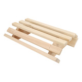 Sauna Supplies - Pantalla De Madera De 35,5 Cm, Luz A Prueba