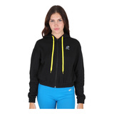 Campera Lotto Athletica Due Mujer En Negro | Dexter