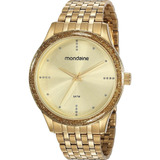 Relógio Mondaine Feminino Dourado Analógico