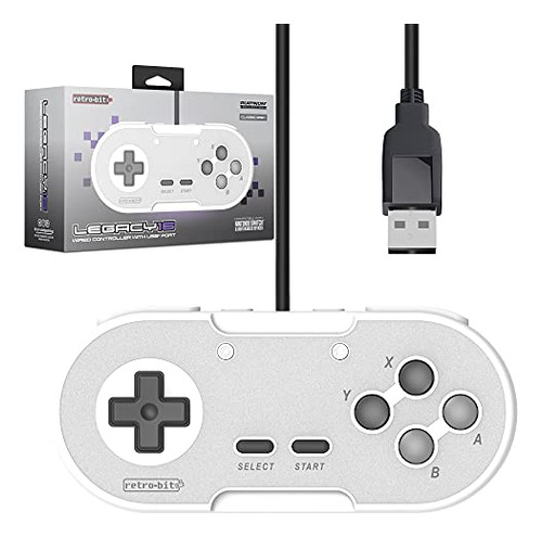 Controlador Usb Con Cable Retro-bit Legacy 16 - Botones