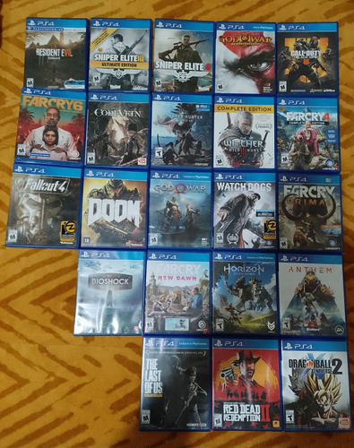 Pack 22 Juegos Ps4