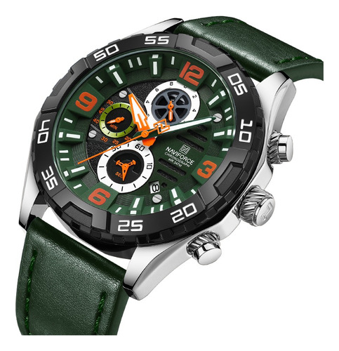 Relojes De Cuero Naviforce Military Sports Para Hombre 2024