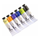 Kit 03 Cores Tinta Óleo Corfix 37ml - Pintura Tela Artes