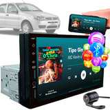 Central Multimídia Usb Mp5 Player 7 Pol 1 Din Fiat Palio