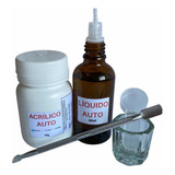 Kit Resina Acrílica Autopolimerizável 70gr + 50ml