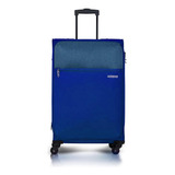 Maleta American Tourister Frankfurt Mediana Lisa 4 Ruedas Color Azul