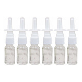 6 Botellas De Cristal De 10 Ml Para Espray Nasal  Aerosoles 