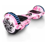 Hoverboard Skate Elétrico 6.5 Bluetooth Led Com Alça+ Brinde