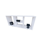 Rack Tv 55 Pulgadas Blanco