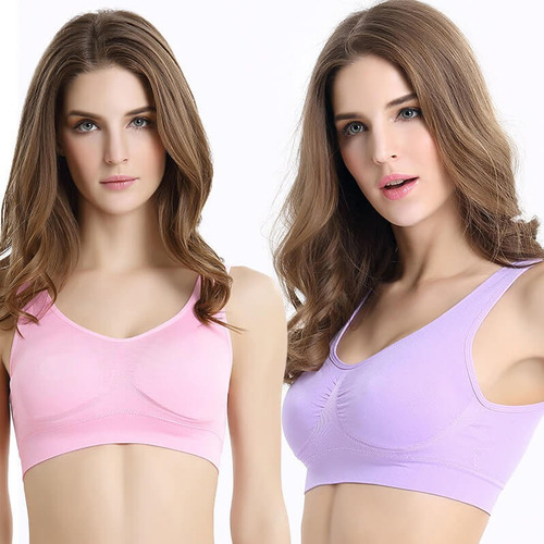 6 Paquete De Brasier Push Up Color Sujetador Sin Varillas