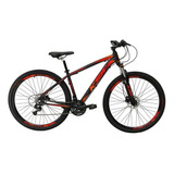 Bicicleta Aro 29 Ksw 27v Alivio Trava E K7 E Vermelho