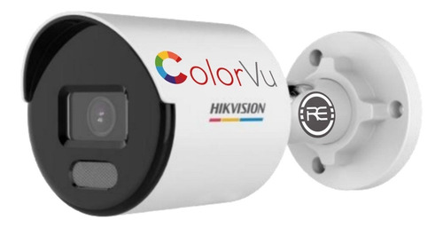 Hikvision Color Vu Cámara Ip Bullet 2mpx 1080p Exterior Poe