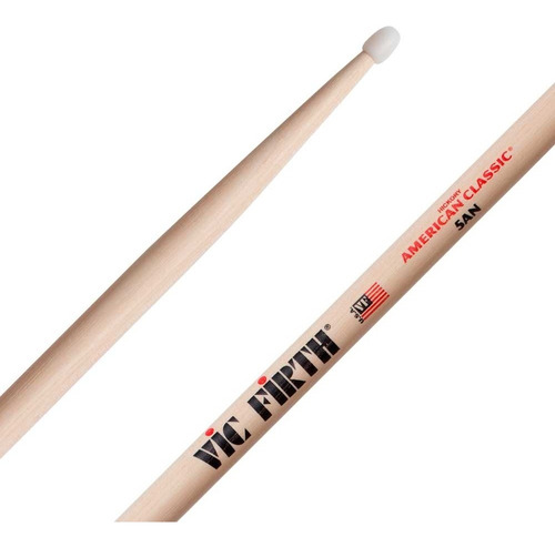 Baqueta 5an Vic Firth American Classic Ponta De Nylon