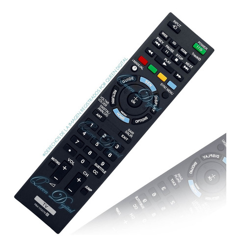 Control Remoto Para Sony Bravia 3d Smart Tv Led Tv Lcd