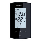 Termostato Smart Wifi Inalambrico Programable Negro