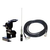 Kit 3 Antena Movel Ars Vhf 5db 5/8onda Cabo S P Mala Mv35eam