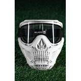 Careta Hstl Calavera Skull Paintball Gotcha Airsoft Hk Xtr P Color Blanco Diseño Esqueleto Talla Universal