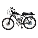 Bicicleta Motorizada 80cc Banco Xr, Freio Disco E Suspensão