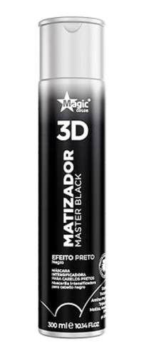 Magic Color Matizador 3d Master Black 300ml 
