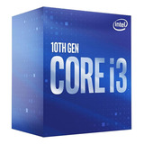 Processador Intel Core I3, 10th Gen 3.60ghz , I3-10100f