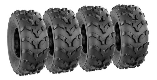 4 Llantas 145/70-6 Rin 6 Mini Cuatrimoto Atv Podadora Jr