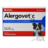 Alergovet C 1,4 Mg Antialérgico C/ 10 Comprimidos - Coveli