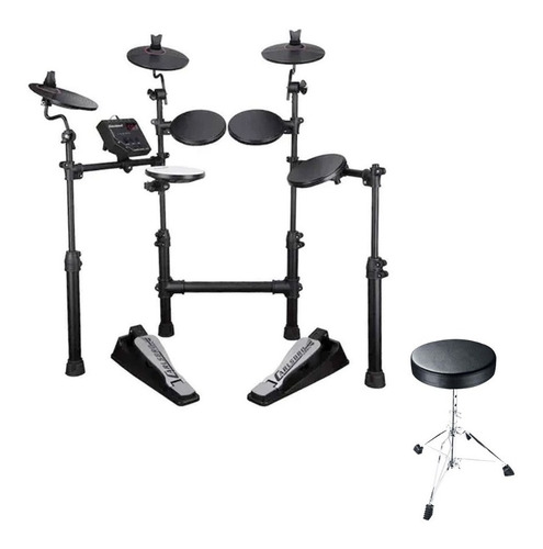 Bateria Electronica Carlsbro Csd-100 7 Piezas  + Silla